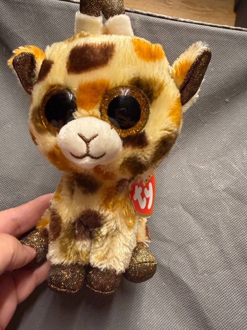 TY Beanie Boo — Stilts the Giraffe (6")